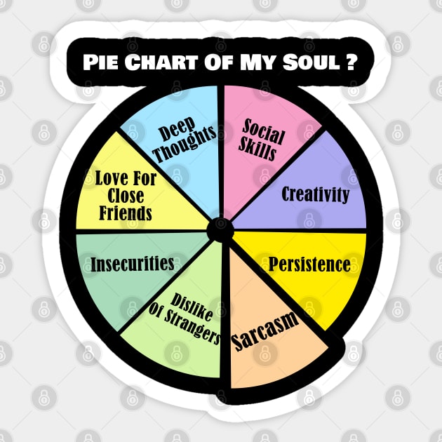 Pie Chart of My soul Sticker by Magic Arts